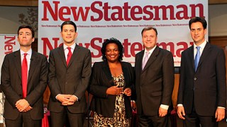Diversity at work. Four Oxford boys, two brothers, one woman, one Liverpudlian. 